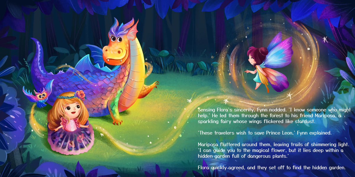 Pages 5 and 6 of The Enchanted Crown