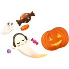Ghostly Halloween Party Pajama Set