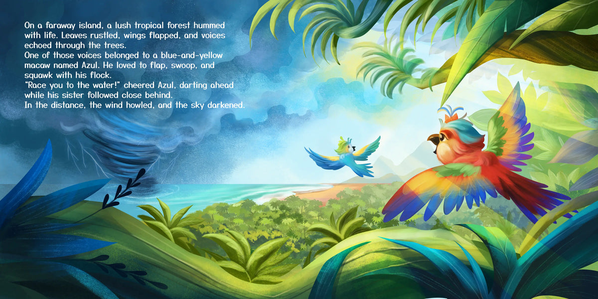 Pages 1 and 2 of The Island Adventures