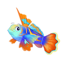 Kai the Mandarin Fish Women's Pajama Pants