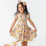 Woodland Jackalopes Flutter Twirl Dress