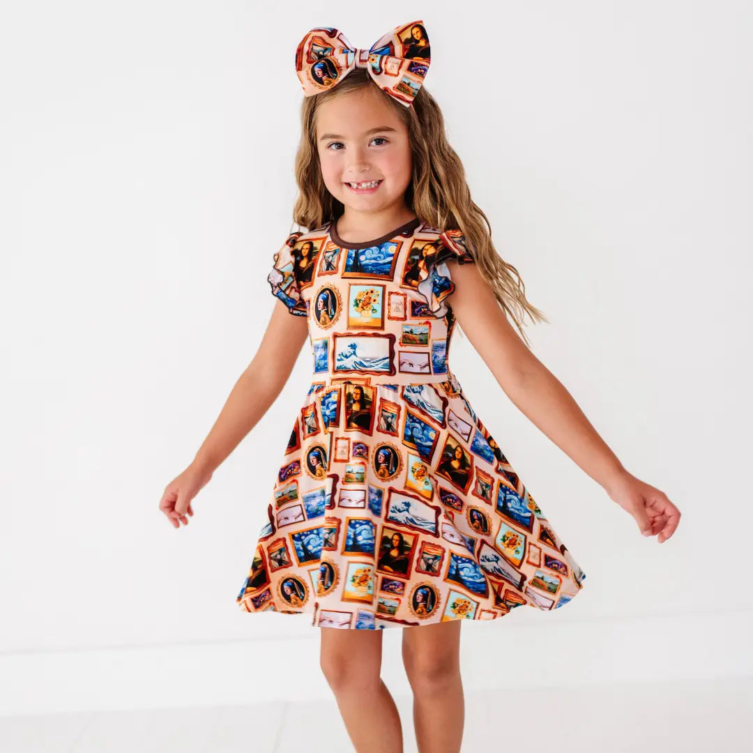 The Art Gallery Flutter Twirl Dress