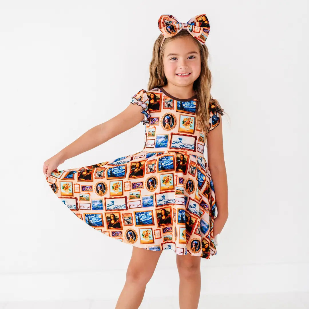 The Art Gallery Flutter Twirl Dress