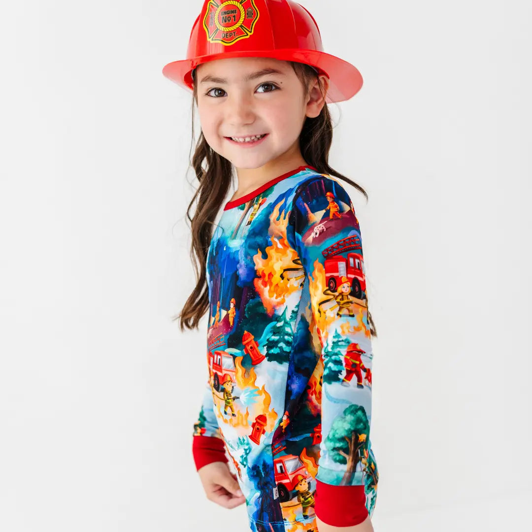 Fire Truck Rescue Pajama Set