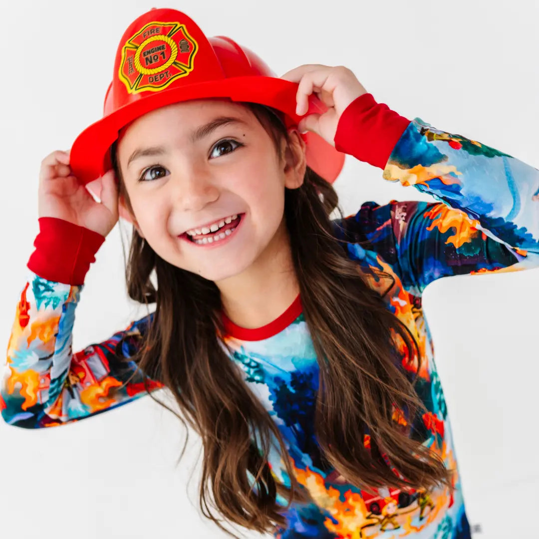 Fire Truck Rescue Pajama Set