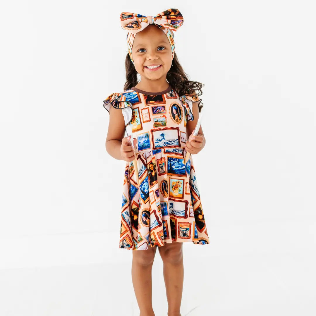 The Art Gallery Flutter Twirl Dress
