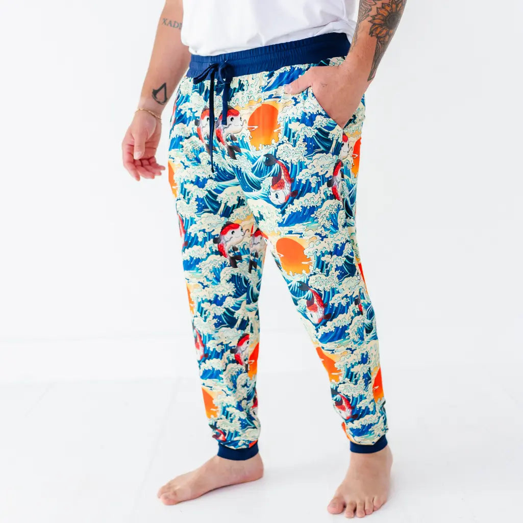 Koi Fish Men's Pajama Pants