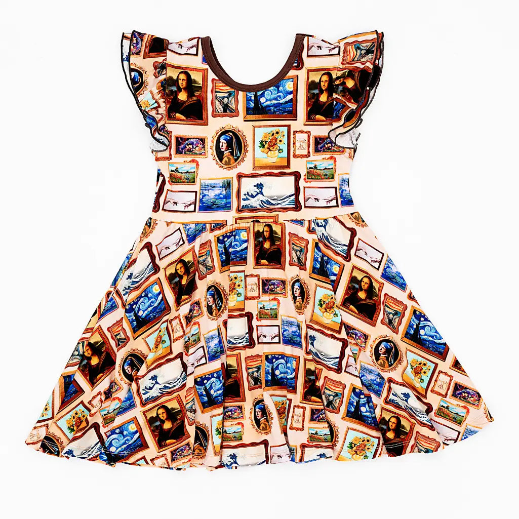 The Art Gallery Flutter Twirl Dress