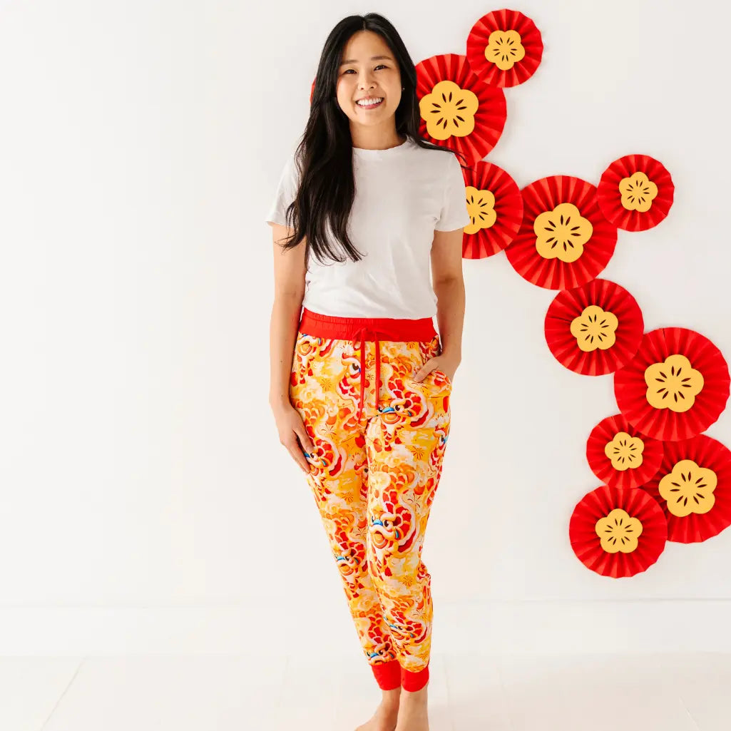 Lion Dancers Women's Pajama Pants