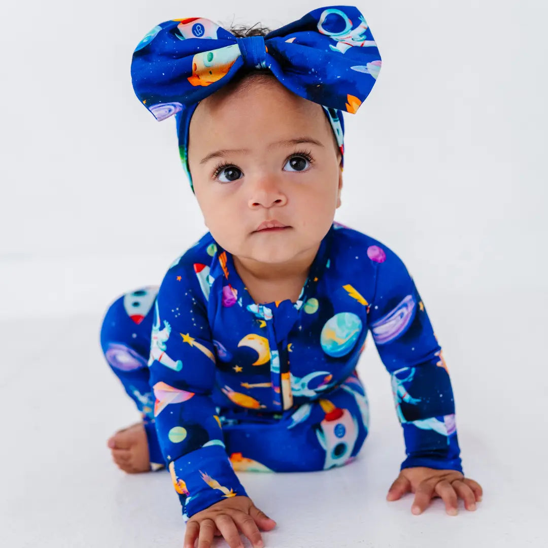 Astronauts in Space Convertible Baby Pajama
