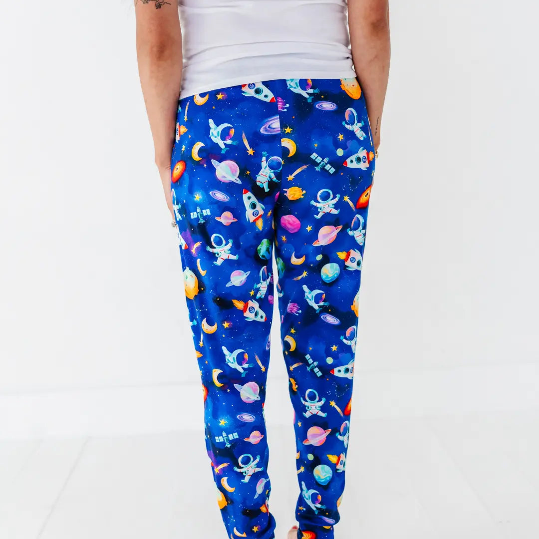 Astronauts in Space Women's Pajama Pants