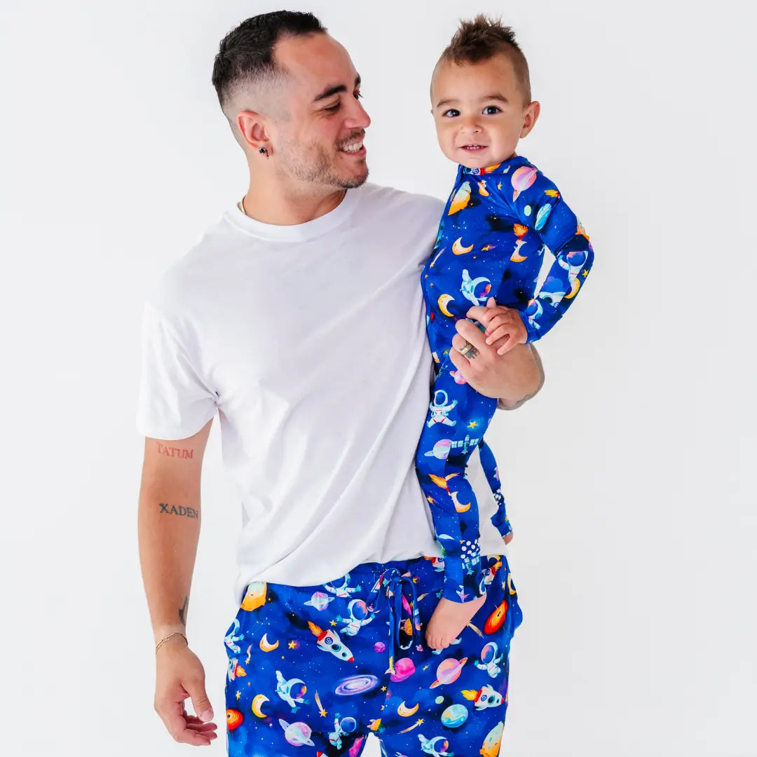 Astronauts in Space Men's Pajama Pants