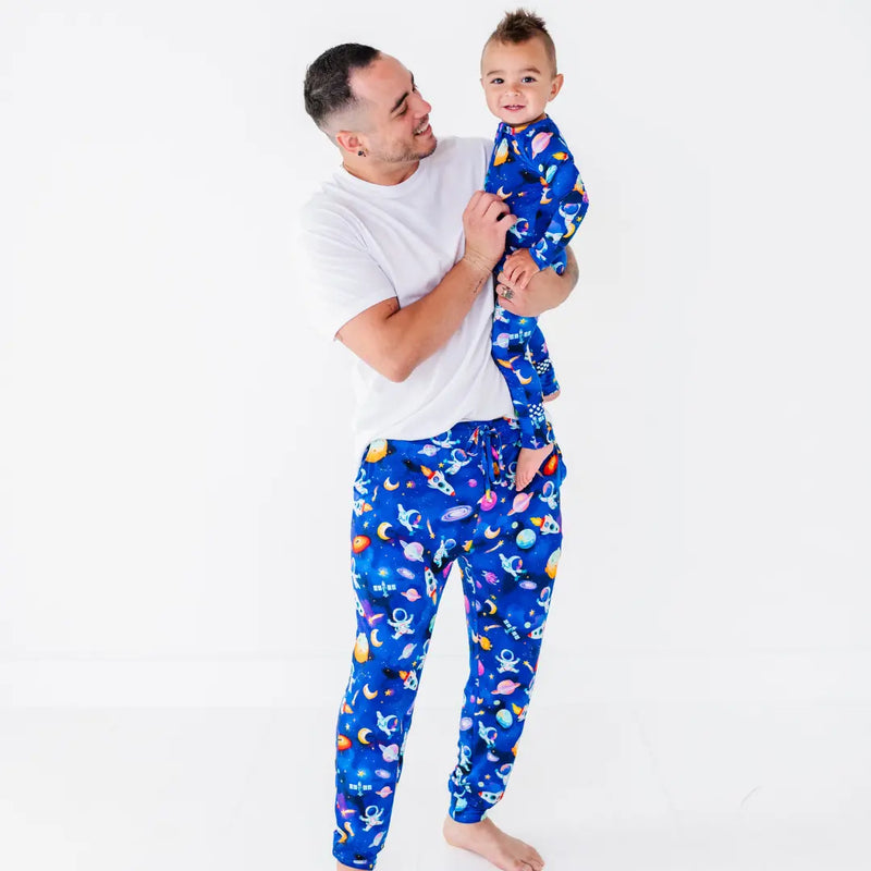 Astronauts in Space Men's Pajama Pants