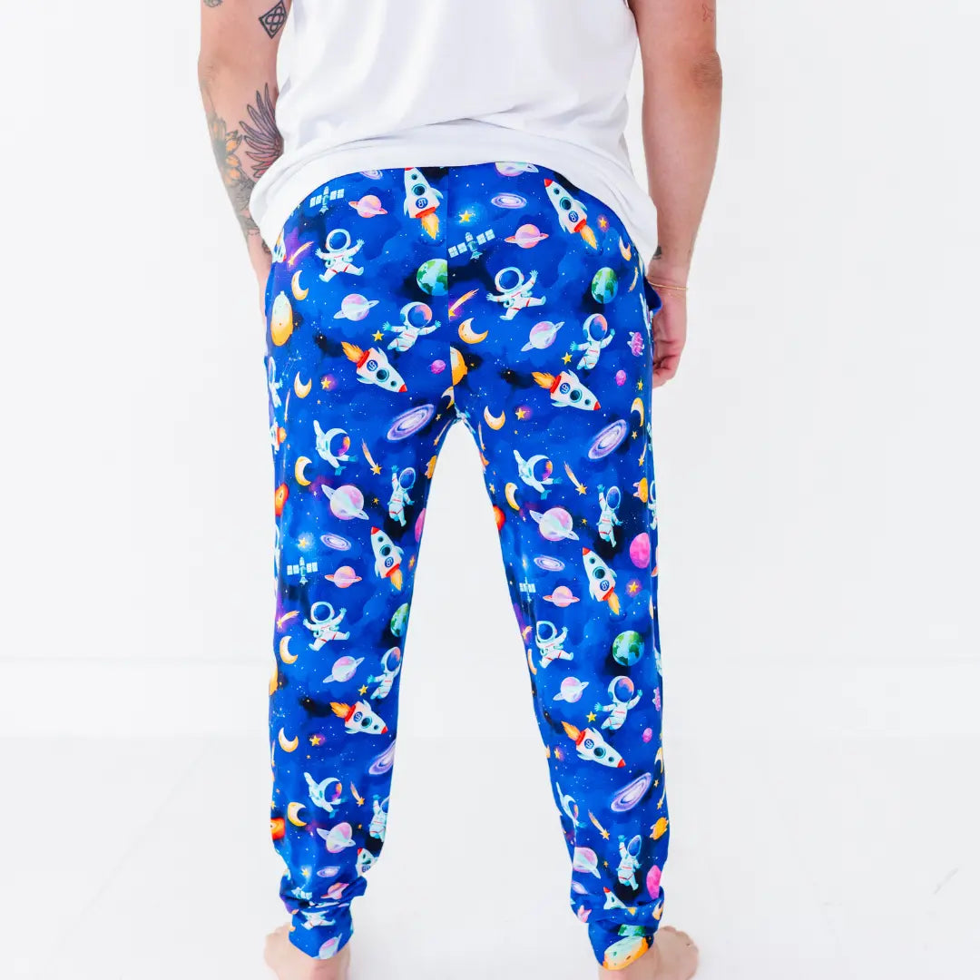 Astronauts in Space Men's Pajama Pants