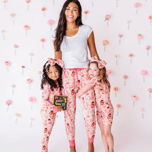 Ballerina Roses Women's Pajama Pants