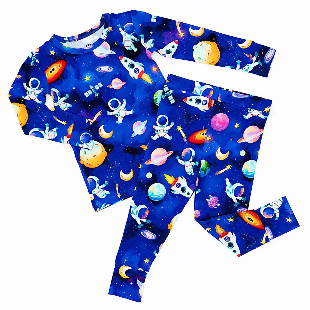 Astronauts in Space Pajama Set