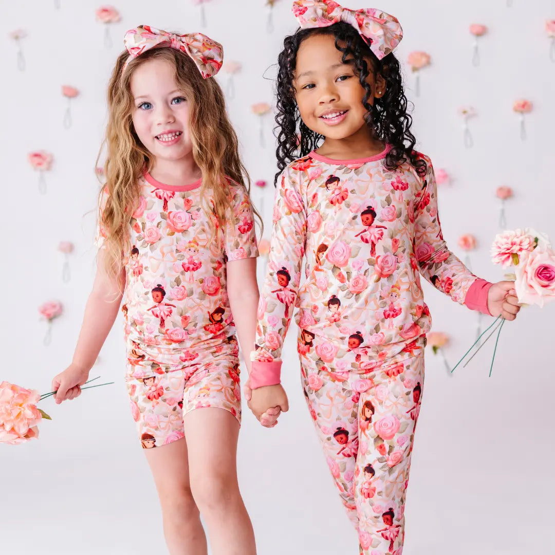 Ballerina Roses Pajama Set