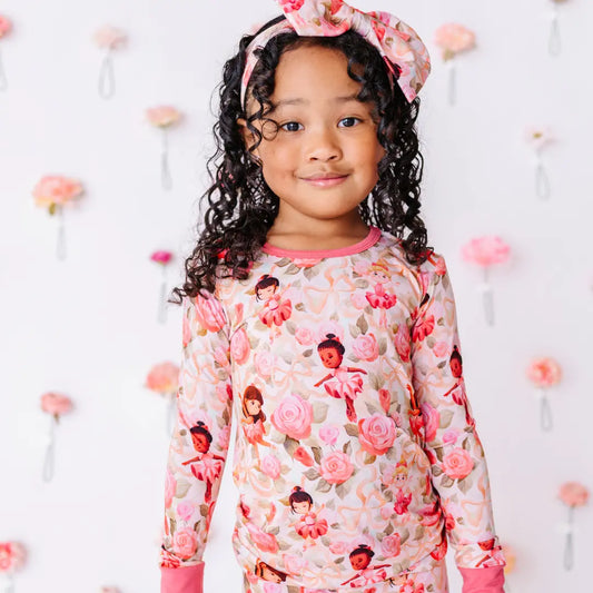 Ballerina Roses Pajama Set