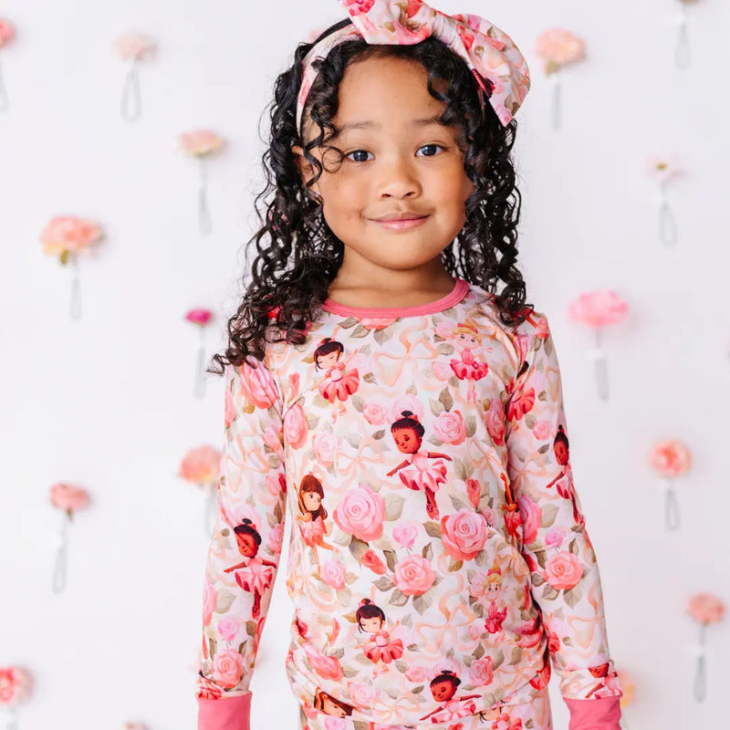 Ballerina Roses Pajama Set