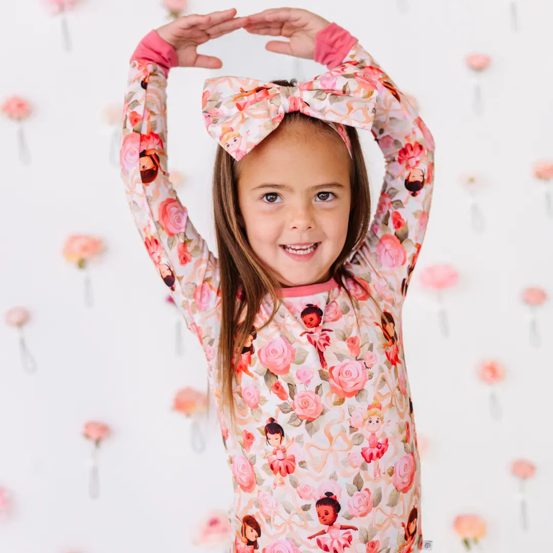Ballerina Roses Pajama Set