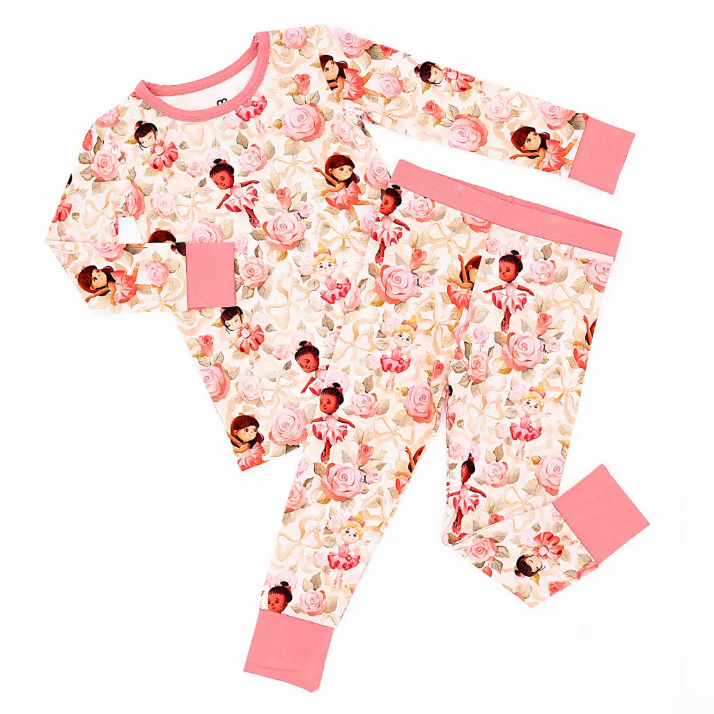 Ballerina Roses Pajama Set