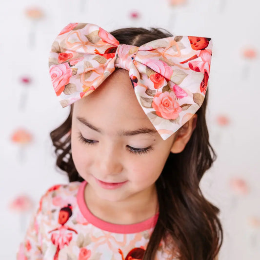 Ballerina Roses Bowtiful Headband