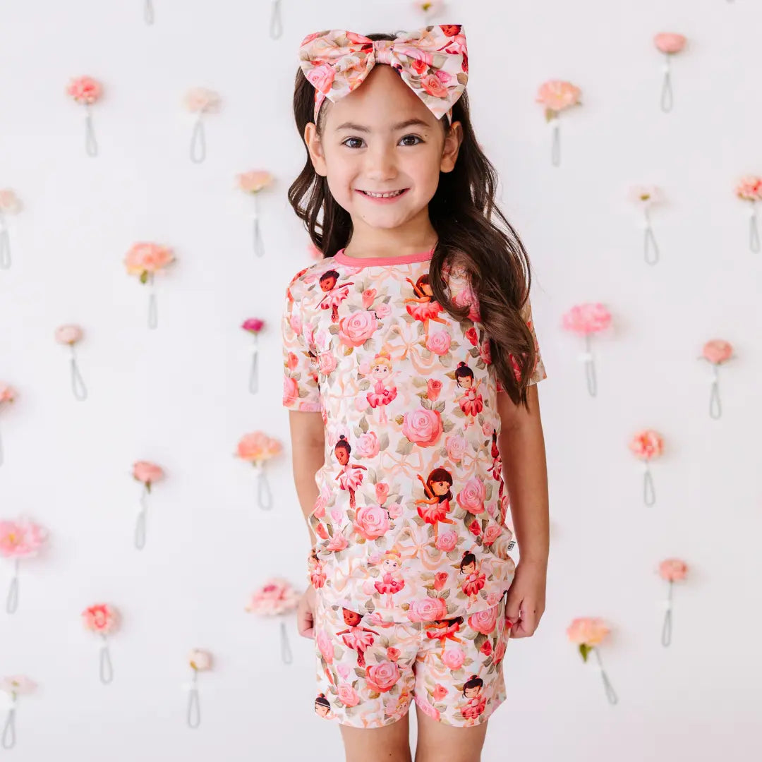 Ballerina Roses Bowtiful Headband