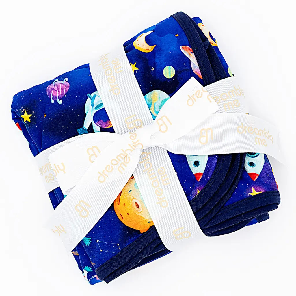 Astronauts in Space Blanket