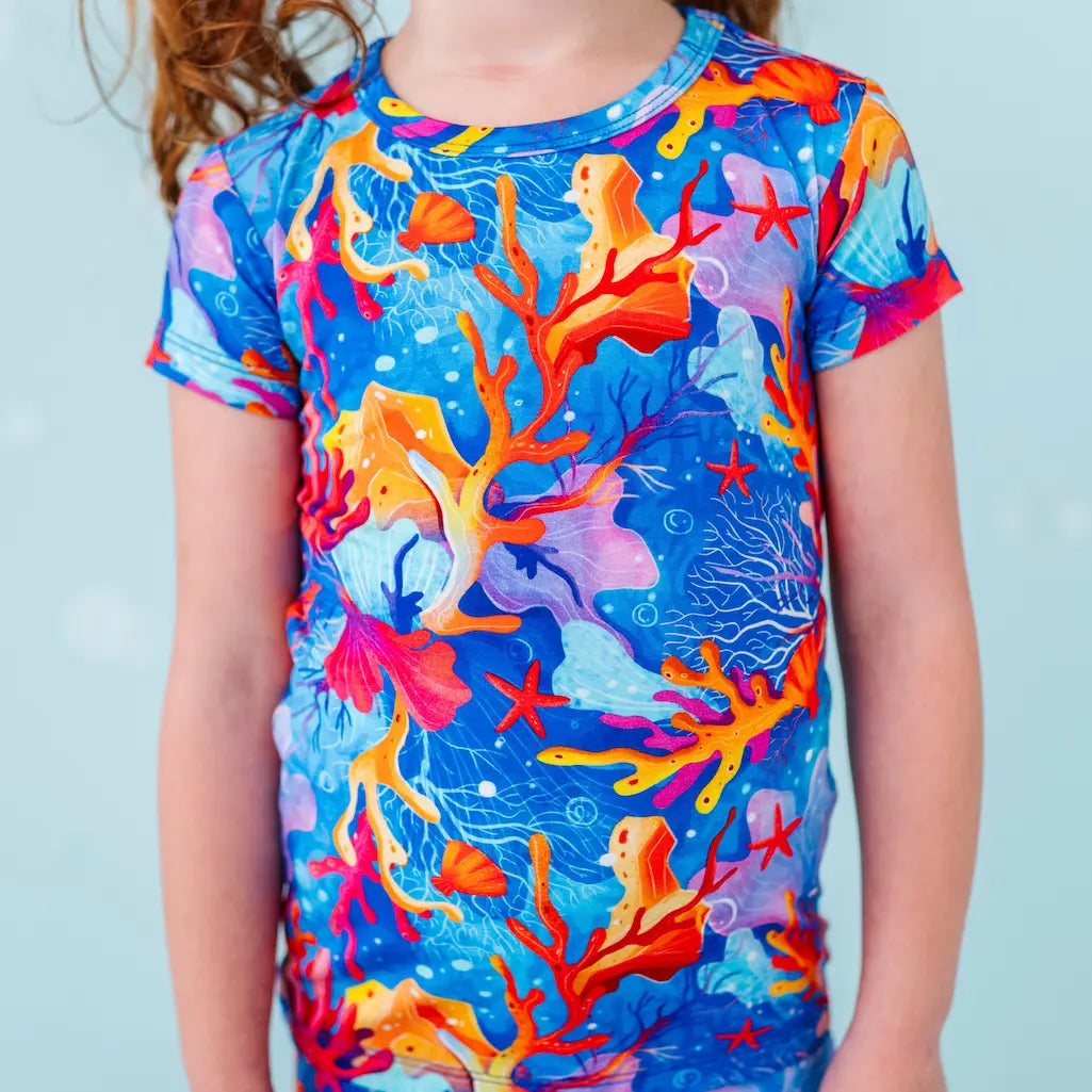 The Mystical Reef Short Pajama Set
