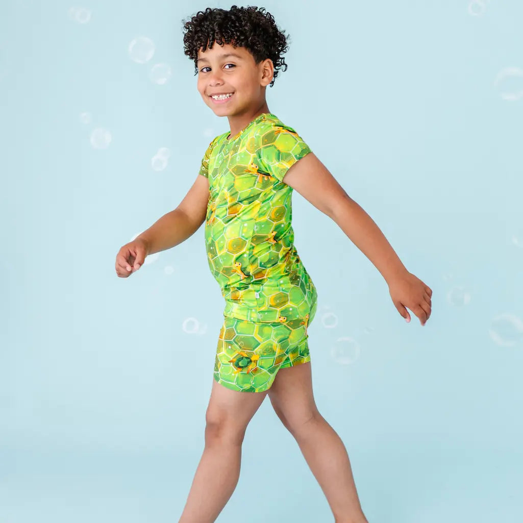 Kai the Sea Turtle Short Pajama Set