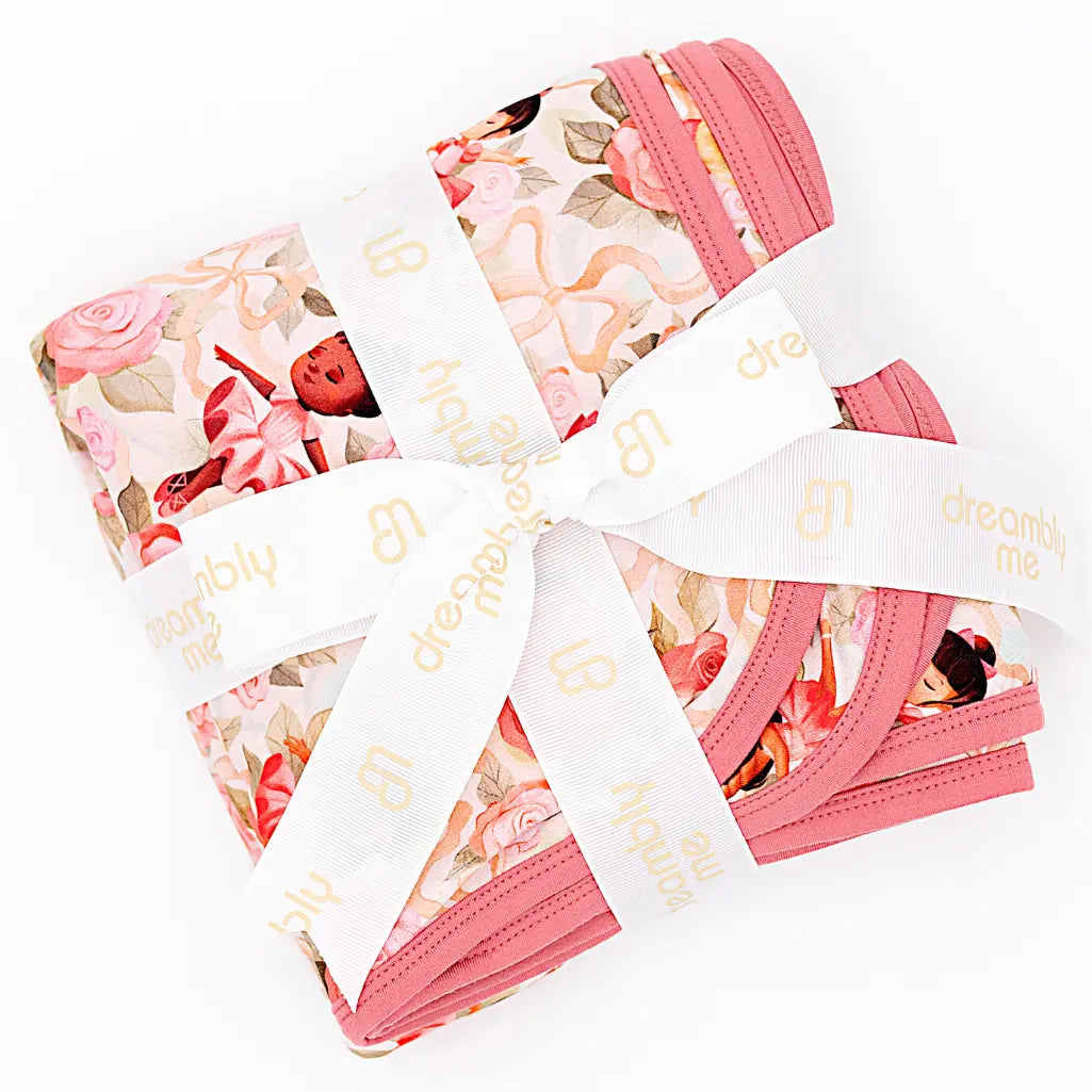 Ballerina Roses Blanket