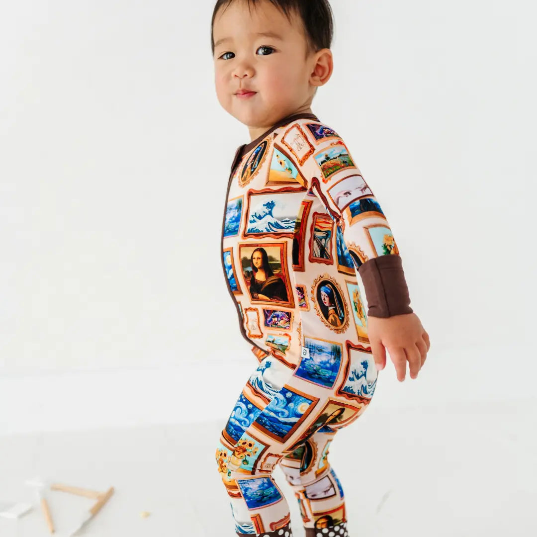 The Art Gallery Convertible Baby Pajama
