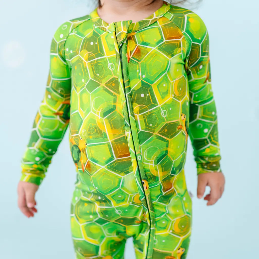 Kai the Sea Turtle Convertible Baby Pajama