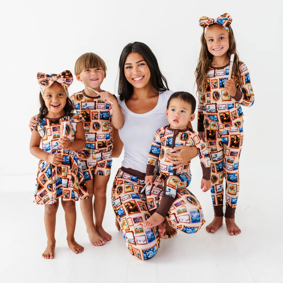 The Art Gallery Convertible Baby Pajama