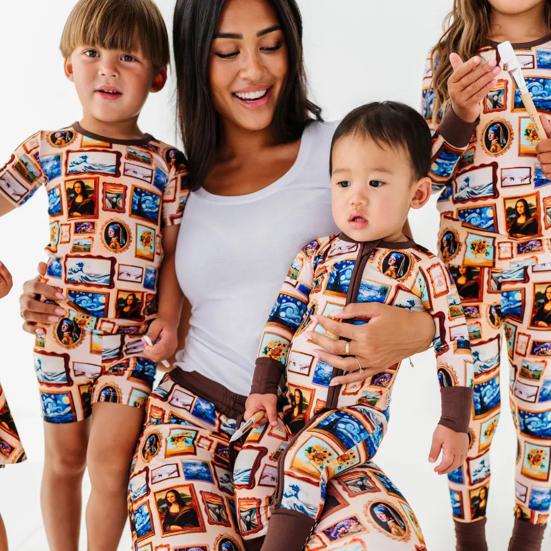The Art Gallery Short Pajama Set