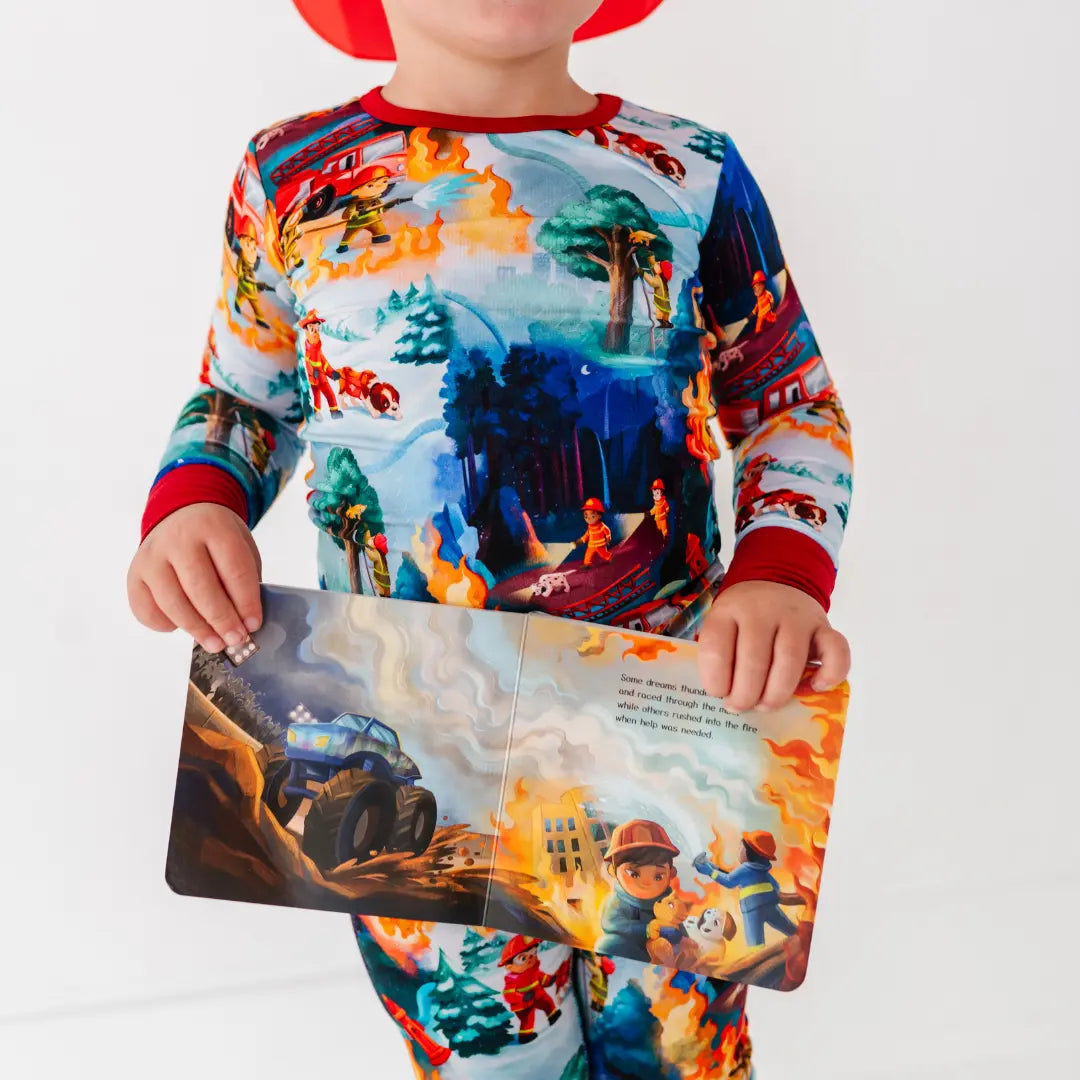 Fire Truck Rescue Pajama Set