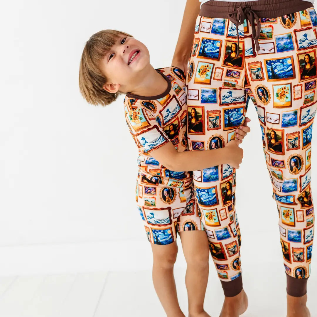 The Art Gallery Short Pajama Set
