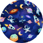 Astronauts in Space Bamboo Pajamas