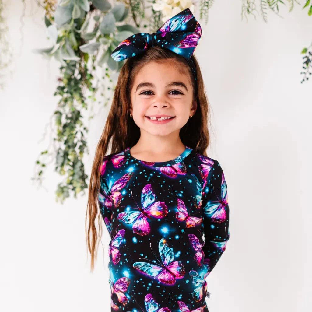 Buttefly Bamboo Kids Pajama Set 8