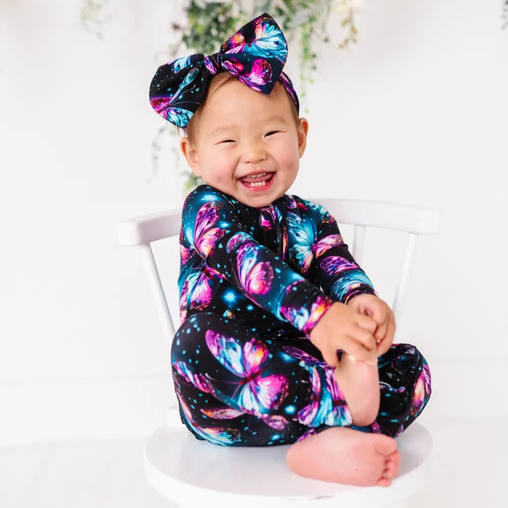 Butterfly Bamboo Bow Headband 10