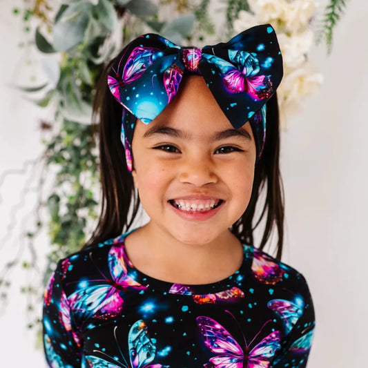 Butterfly Bamboo Bow Headband 6