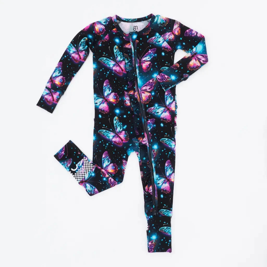 Mariposa the Fairy Convertible Ruffle Baby Pajama