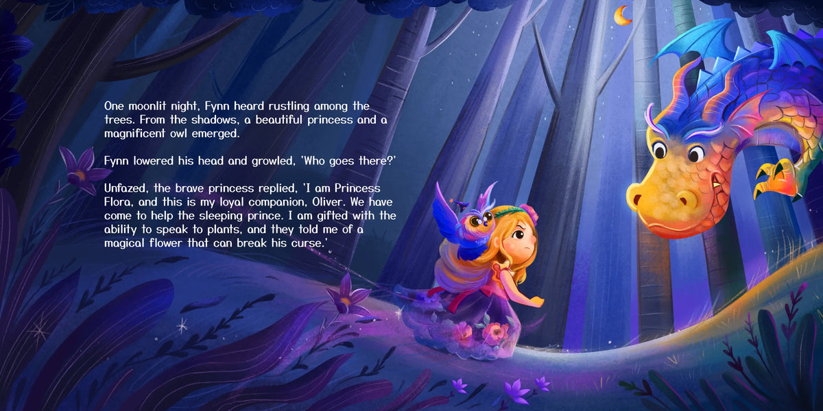 Pages 3 and 4 of The Enchanted Crown