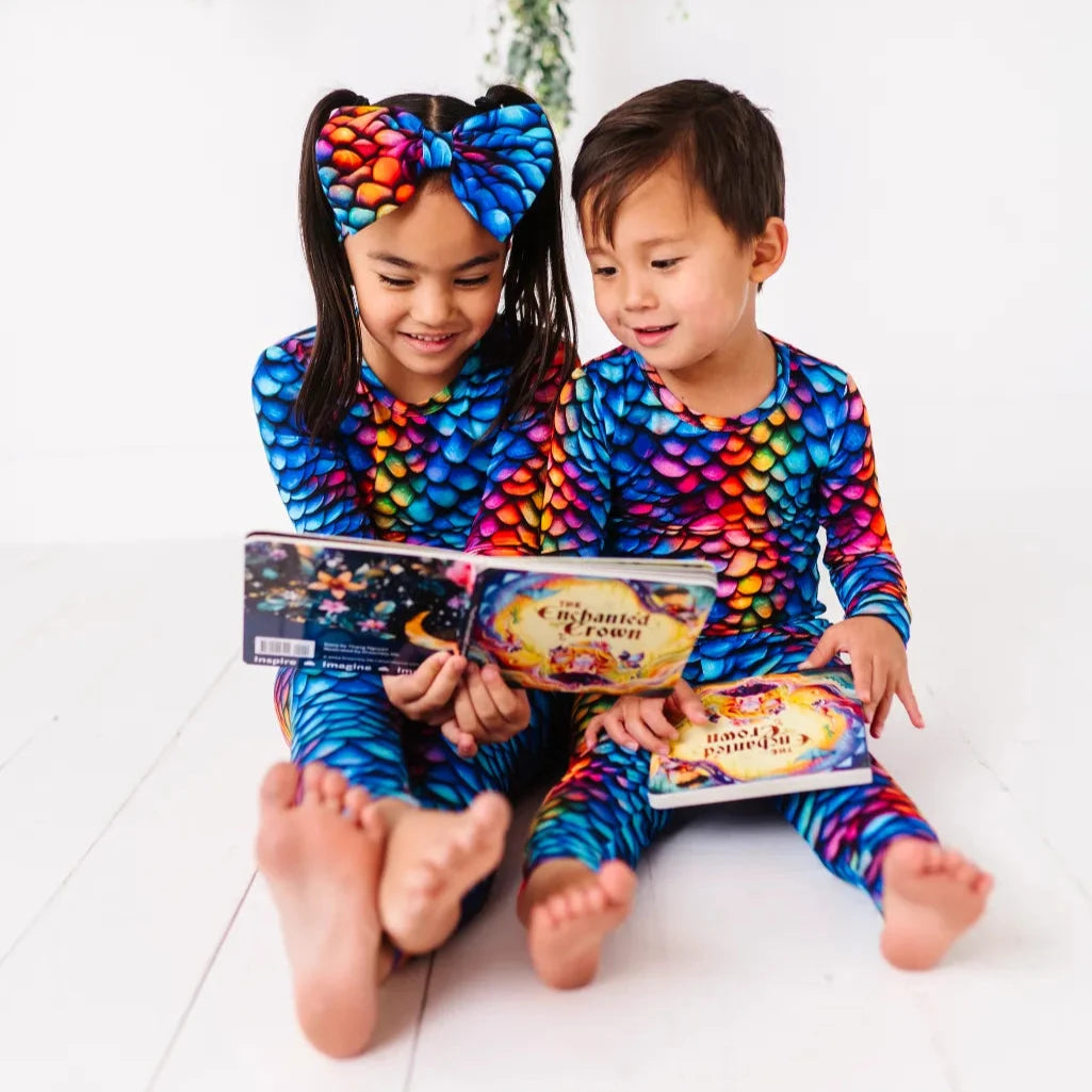 Dragon Bamboo Kids Pajama Set 7