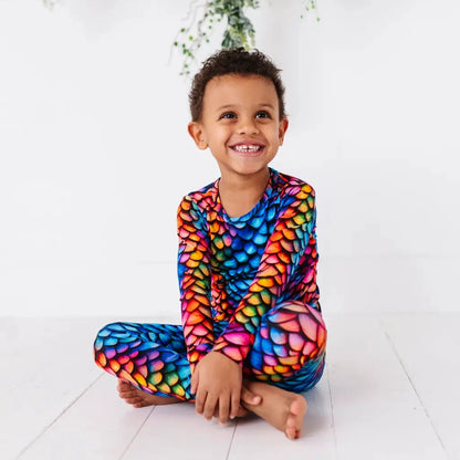 Fynn the Dragon Two-Piece Pajama Set