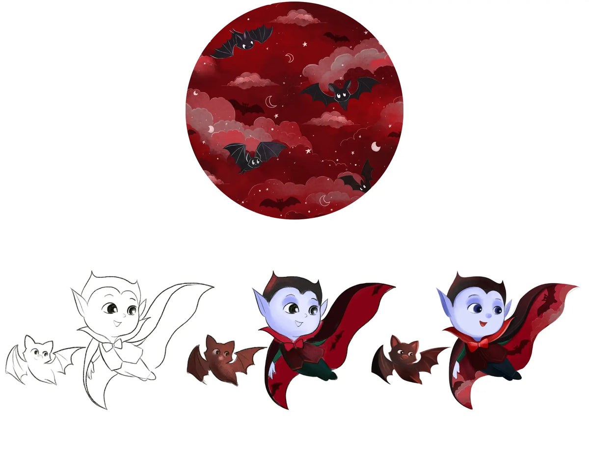 Fang the Vampire Pajama Set
