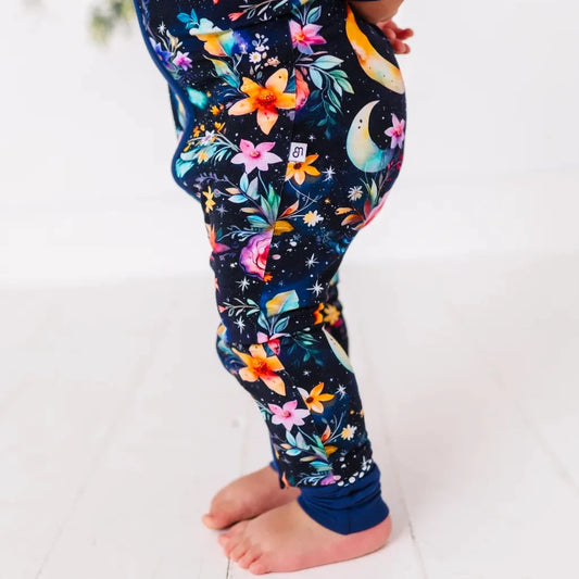 Forest Bamboo Convertible Baby Pajama 10