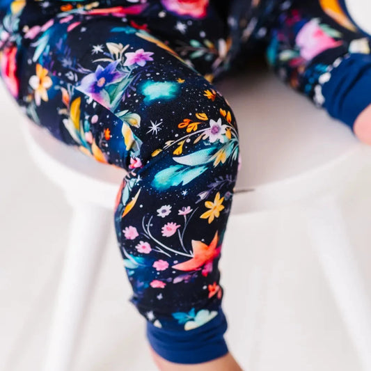 Forest Bamboo Convertible Baby Pajama 5