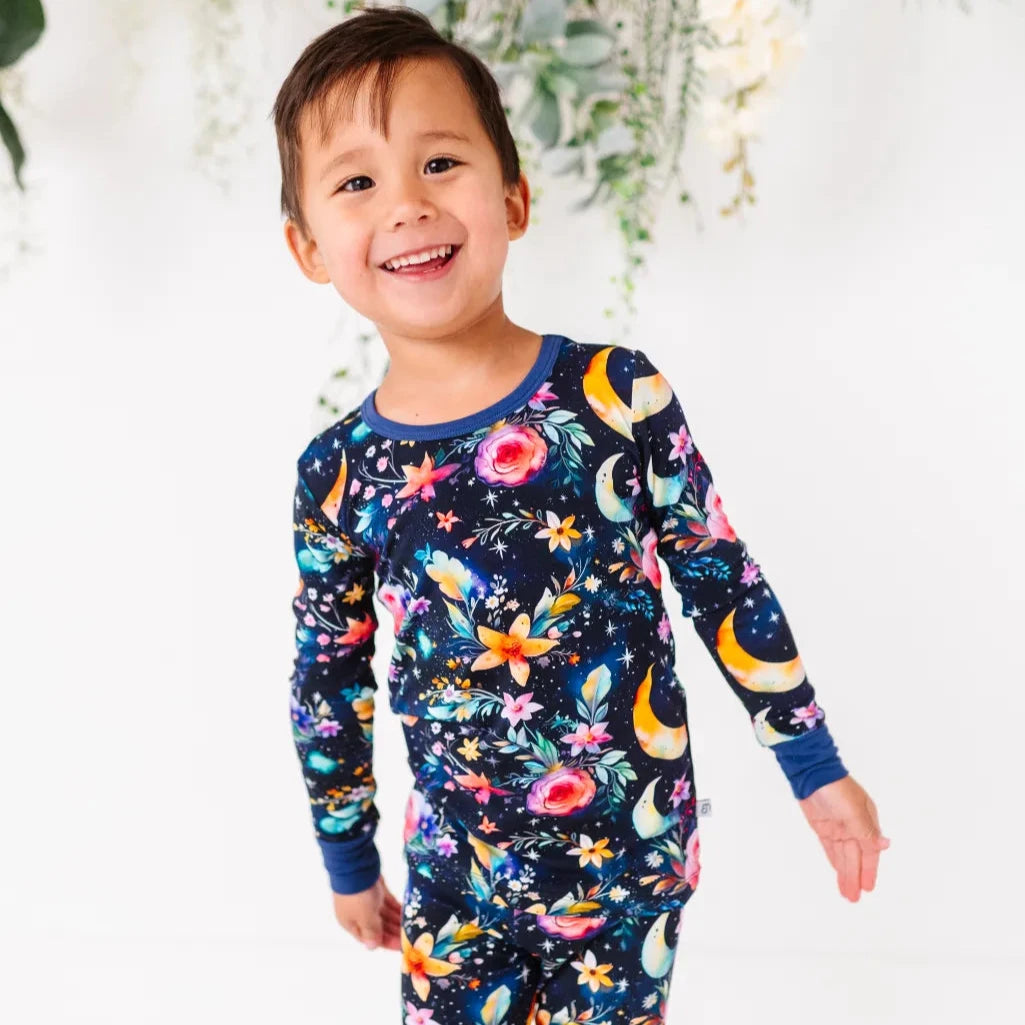 Forest Bamboo Pajama Set Kids Toddler 8