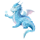 Frost the Dragon Bamboo Pajamas